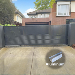 4ft hàng rào nhôm-hàng rào kim tự tháp 5 "tấm hợp kim dọc cổng x sự riêng tư dài miếng đệm h 5 '5" cửa và nhôm accordion hàng rào - Product Image 2