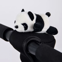 Housse de protection de guidon de vélo pour enfants, accessoires de vélo, animaux en peluche, jouet