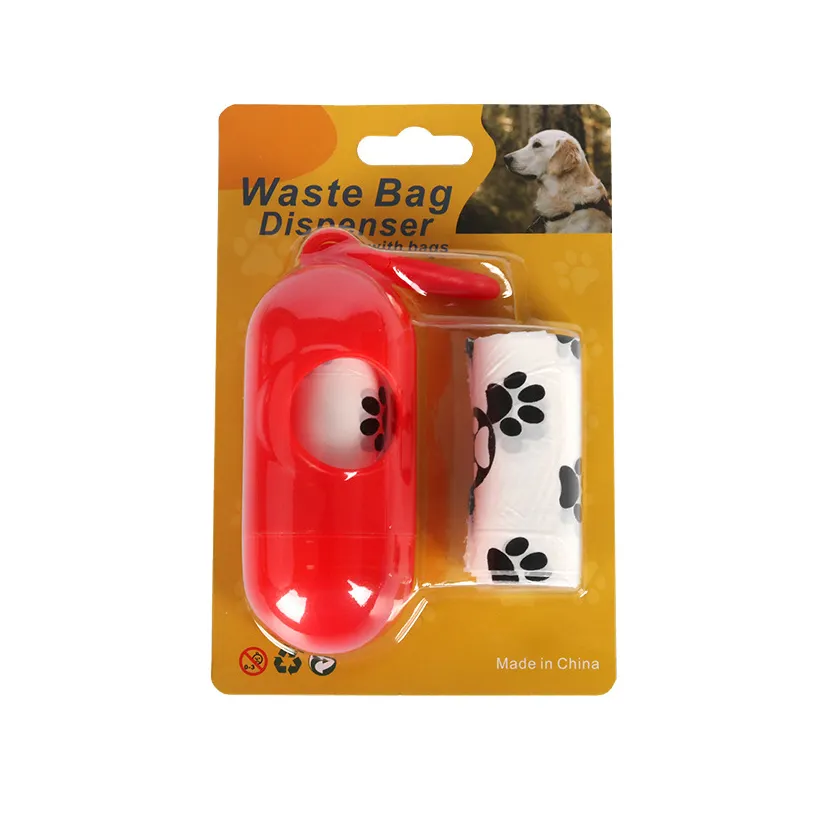 Venta al por mayor lindas bolsas biodegradables para caca de perro bolsas de eliminación de residuos de mascotas impresas personalizadas con muchas opciones