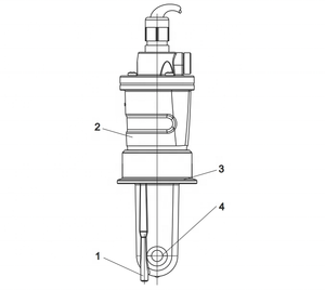गर्म मूल ई + एच CLS54-AVA4032 इंडक्टिव चालकता सेंसर - Product Image 4