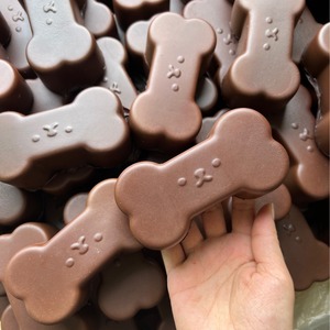 Onr Chocolate Bone Squishy Silicone TPE Plastic Moist Oily Soft Slow Rising Stress Relief Toy 14 Years & up - Product Image 4
