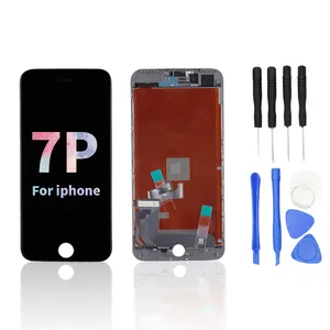 Top Venda Tela De Toque Do Telefone Móvel 5,5 Polegadas Display Lcd Com Digitador Para Iphone 7 Mais Substituição