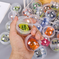 50MM Surprise Capsule jouet coloré mobile oeuf de pâques voiture jouets pour bébé enfants distributeur automatique jouets