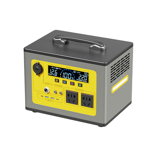 300W 500W 1KW 2KW 3KW 5.5KW Portable Outdoor Power Station Large Capacity Fast Charging MPPT Emergency Camping Solar Generator