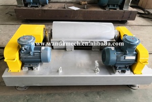 Industrial CE WL-450 standar kecepatan tinggi, pasak Spiral Horizontal, sentrifugal dekanter minyak telapak tangan - Product Image 2