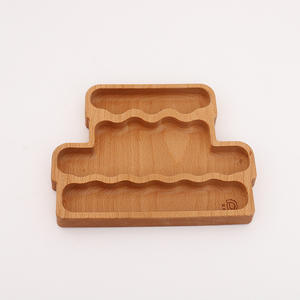 Bandeja sensorial de madera Tinker, placa de nube, juguetes educativos de madera, cubo sensorial, juguetes para niños pequeños, actividades sensoriales <span class=keywords><strong>Flisat</strong></span> para niños pequeños - Product Image 4