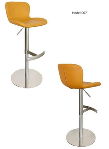 Luxury modern minimalist stainless steel bar <b>stool</b> <b>height</b> <b>adjustable</b> durable eco-friendly swivel suitable for home commercial - Product Image 2