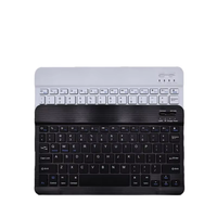 Taşınabilir Bluetooth Klavye ve Fare Seti Sessiz Kablosuz Set Tablet Telefon PC