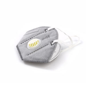 Masker Respirator Dengan Katup Warna Hitam Kn95 Maser Valve Harga Kn95 Hitam Pelindung Bernapas Masker Ffp2 Dengan Katup Grosir - Product Image 1