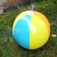 Открытый Летний 23,6 "надувной распылитель воды мяч спрей пляжный мяч для детей
