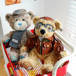 Adorable jouet d'animal en peluche super doux personnalisé oeuvre d'ours <span class=keywords><strong>pauvre</strong></span> personnalisable avec un remplissage en coton PP transformé en peluches - Product Image 6