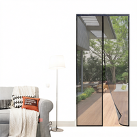 Moustiquaire magnétique souple pour porte, rideau de porte en maille magnétique, moustiquaire anti-moustiques et anti-insectes, vente en gros du fabricant