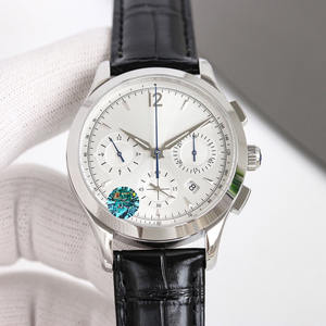 นาฬิกาข้อมือกลไกอเนกประสงค์รุ่นใหม่สำหรับผู้ชายพร้อมสายหนังกันน้ำ ดีไซน์หรูหราและคุณภาพสูง - Product Image 1