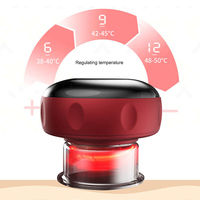 Dropshipping Appareil électronique de thérapie par ventouses à 6 niveaux Masseur facial avec kit de ventouses sous vide corporel pour massage
