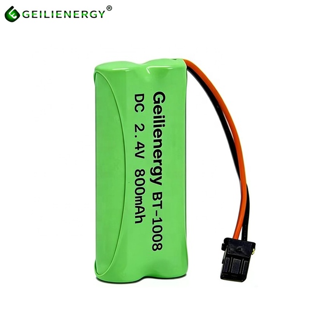 High Capacity 2.4V 800mAh Ni-MH Battery BT-1008 for Cordless Phones / Long Lasting & Reliable