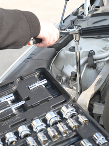 OEM 32-Piece cơ khí chuyên nghiệp nói chung tay công cụ Kit tự động sửa chữa chrome vanadi thép bền cờ lê ổ cắm trường hợp khó khăn - Product Image 6