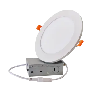 BANQCN ETL Recessed Led panel Lighting 6 Inch with Night Light - 5CCT & Dimmable Slim Downlight 12W 1050LM