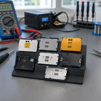 Échantillons Gratuits MUP 24P Type DIP+SMT Connecteur USB-C à Solder sur PCB, Receptacle USB-C embarqué pour Charge Rapide sur PDA