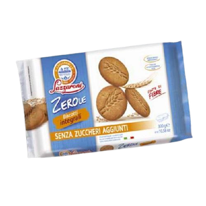 Lazzaroni Wholemeal Zerole <b>Digestive</b> Hard <b>Biscuits</b> 300g X 10pcs <b>Sugar</b>-<b>Free</b> Bag - Product Image 1