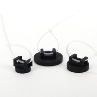 Organisateur de câbles magnétique permanent industriel Maxwell D22 D31 D43 en néodyme, revêtement caoutchouc/plastique, grade N35, moulage pot/coupelle