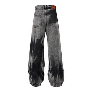 Pantalones Vaqueros Cargo Estilo Vintage Americano, Pantalones <span class=keywords><strong>Anchos</strong></span> de Mezclilla Holgados <span class=keywords><strong>para</strong></span> <span class=keywords><strong>Hombre</strong></span> y Mujer - Product Image 3