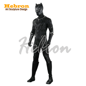 Conjunto Completo Personalizado de Pantera Negra para Hombre Adulto # Disfraz de personaje de <span class=keywords><strong>película</strong></span> para Halloween, para eventos y presentaciones - Product Image 6