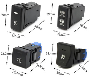 Toyota Genuine Style Dual <strong>Light</strong> <strong>Switch</strong> <strong>12V</strong> 24V Rocker Type for Prado Reiz Hilux - Waterproof on Off <strong>Button</strong> <strong>Supplier</strong> - Product Image 5