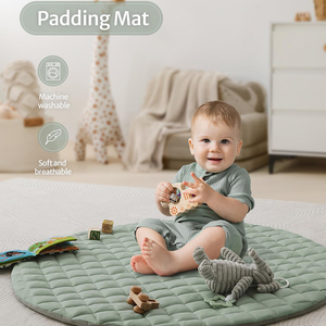 <span class=keywords><strong>Tapis</strong></span> <span class=keywords><strong>de</strong></span> gymnastique pour bébé avec 6 jouets détachables pour le développement <span class=keywords><strong>de</strong></span> la <span class=keywords><strong>motricité</strong></span>, lit en coton doux pour les activités <span class=keywords><strong>de</strong></span> bébé - Product Image 4