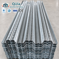 Lámina de Acero para Piso, Acero Corrugado Galvanizado, Plataforma de Acero Compuesto para Construcción de Estructuras Metálicas