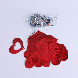 Décorations de mariage, d'<span class=keywords><strong>anniversaire</strong></span>, de Saint-Valentin et de bébé : Ballons, paillettes, pendentifs en forme de cœur, guirlandes suspendues - Product Image 5