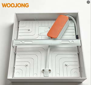 Plafonnier LED carré WOOJONG à installation facile, 12W 6500K, pour salon, en <span class=keywords><strong>PC</strong></span>, certifié CE EMC SAA SASSO ROHS - Product Image 4