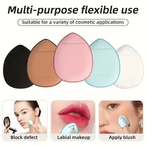พัฟฟองน้ำแต่งหน้าแบบใหม่ Finger Mini Air Cushion Puff สำหรับลงแป้งและคอนซีลเลอร์ - Product Image 4