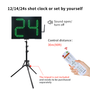 YIZHI electrónico LED editable 12/24/14s reloj de tiro utilizado para equipo de entrenamiento de cancha de baloncesto multideportes - Product Image 3