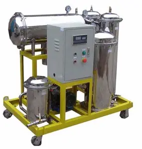 Moveable Industrial Oil Purifier Hydraulic Oil Cleaning Machine For Power Station