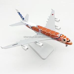 โมเดลเครื่องบินดายแคสต์ขนาด20ซม. <span class=keywords><strong>A380</strong></span> Ana สินค้าใหม่สีเต่าที่ดียอมรับการปรับแต่งได้สำหรับฤดูร้อน - Product Image 4