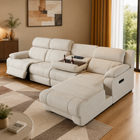Canapé en cuir véritable haut de gamme, design moderne et élégant, dossier bas, accoudoirs roulés, pour salons élégants