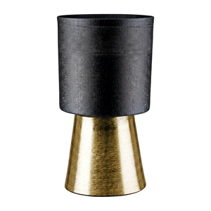 Vase de table en métal noir minimaliste, style artistique distinctif, nature, fait main, 22 cm de hauteur, avec anneau décoratif - Product Image 6