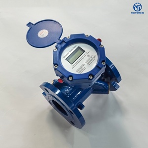 Compteur d'eau à ultrasons grand calibre DN50-DN300 avec raccord à bride standard et contrôle optionnel - Product Image 1