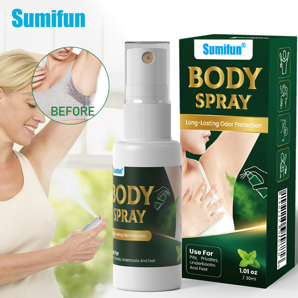 30ml Sumifun Body SPRAY Long-Lasting Odor Protection K50039