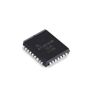 Marca chip original novo microcontrolador AT28C64-15JC PLCC32