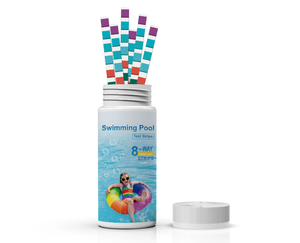 <span class=keywords><strong>Bandelettes</strong></span> de <span class=keywords><strong>test</strong></span> d'eau de <span class=keywords><strong>piscine</strong></span> 8 en 1 <span class=keywords><strong>pour</strong></span> la dureté, le chlore, le pH, l'alcalinité, l'acide cyanurique et les sels, 100 <span class=keywords><strong>bandelettes</strong></span> - Product Image 3