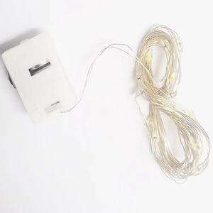 Lampu tali warna putih hangat berkilau, lampu hias dengan buket kue, lampu tali dekoratif - Product Image 5