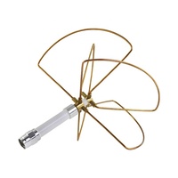 Antenne étanche UAV trèfle à quatre feuilles pour FPV 720-850MHz 850-970MHz omnidirectionnelle N mâle Anti Drone fibre de verre verticale