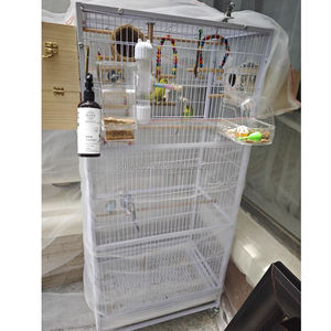 Perroquet perruche ara Finch oiseau de compagnie ou petit chat <span class=keywords><strong>Cage</strong></span> Villa pour l'élevage d'oiseaux - Product Image 3