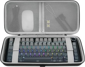 เคสเดินทาง EVA สำหรับ Razer BlackWidow V4 75%, yunzii B75 Pro, keychron Q1 HE/Q1 ultra, AULA S75 Pro - Product Image 1