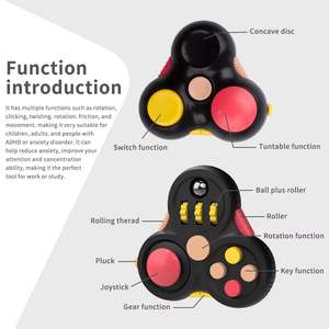 Cubo Antiestrés Sensorial de Plástico, Juguete para Aliviar la Ansiedad, TDAH, Autismo, Concentración, Descompresión, Unisex, Adultos y Niños - Product Image 3