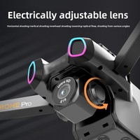 Nouveau Drone de Photographie Aérienne Transfrontalier à Double Caméra, Détection d'Obstacles par Flux Optique, Télécommande 6 Canaux, WiFi 5G, en Plastique