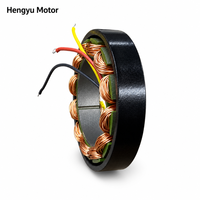 Moteur de couple sans cadre 250KV HY4412N 7.4-36V à arbre creux BLDC pour articulation de jambe de robot quadrupède