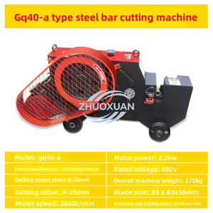 Máquina Cortadora de Barras de Acero Popular, Fácil Mantenimiento, Cortadora de Varillas para Construcción - Product Image 2