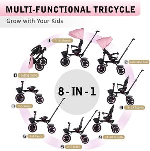 Triciclo para Bebés y Niños, de Acero al Carbono, Unisex, de 2 a 7 Años, Precio Bajo de Fábrica, Venta al Por Mayor - Product Image 3